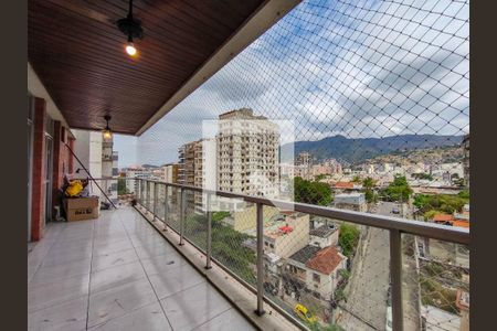 Varanda da Sala de apartamento para alugar com 3 quartos, 150m² em Vila Isabel, Rio de Janeiro