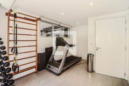 Área comum - Academia de kitnet/studio à venda com 1 quarto, 61m² em Petrópolis, Porto Alegre
