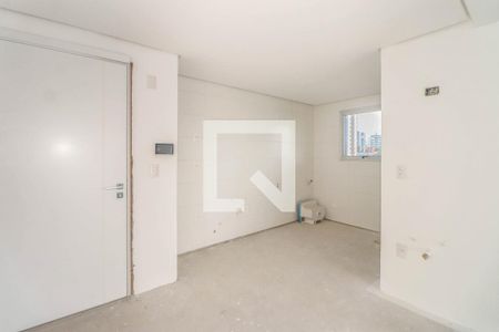 Cozinha de kitnet/studio à venda com 1 quarto, 61m² em Petrópolis, Porto Alegre