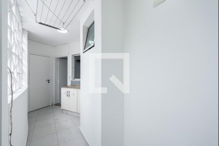 Área de serviço de apartamento para alugar com 3 quartos, 190m² em José Menino, Santos