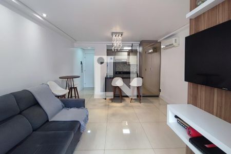 Sala de apartamento à venda com 2 quartos, 62m² em Cambuí, Campinas