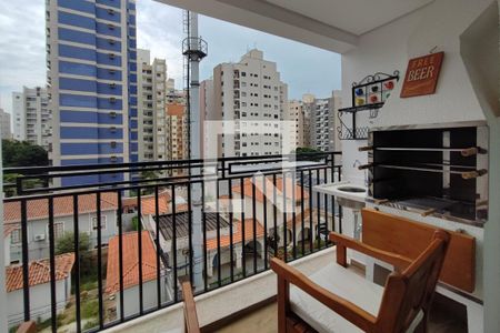 Varanda Gourmet de apartamento à venda com 2 quartos, 62m² em Cambuí, Campinas