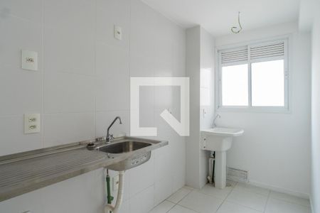 Cozinha de apartamento à venda com 2 quartos, 51m² em São José, Porto Alegre