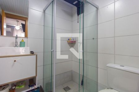Banheiro da Suíte de apartamento à venda com 2 quartos, 50m² em Olaria, Canoas