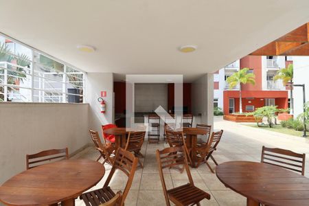 Área comum - Churrasqueira de apartamento para alugar com 2 quartos, 54m² em Vila Julia, Guarujá
