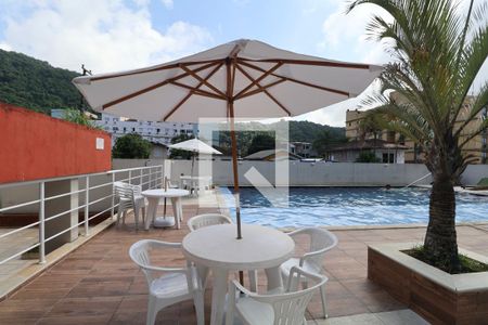 Área comum - Piscina de apartamento para alugar com 2 quartos, 54m² em Vila Julia, Guarujá