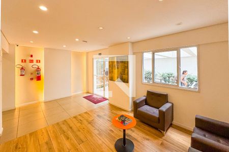 Área comum de kitnet/studio para alugar com 1 quarto, 24m² em Sé, São Paulo
