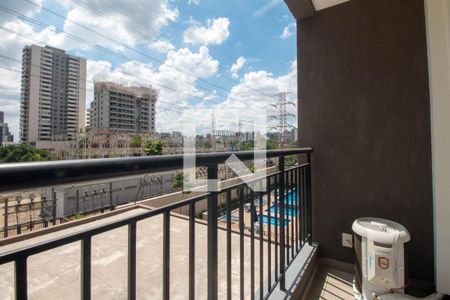 Sacada de apartamento à venda com 1 quarto, 25m² em Campo Belo, São Paulo