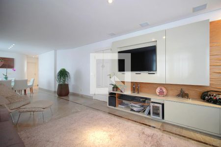 Sala de apartamento à venda com 4 quartos, 156m² em Sion, Belo Horizonte