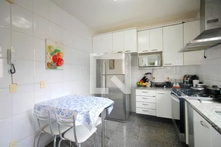 Cozinha de apartamento à venda com 4 quartos, 156m² em Sion, Belo Horizonte