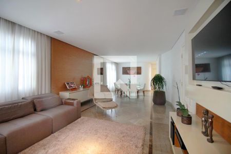 Sala de apartamento à venda com 4 quartos, 156m² em Sion, Belo Horizonte