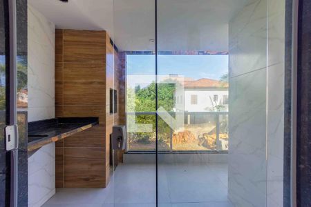 Varanda Gourmet de apartamento à venda com 2 quartos, 70m² em Recreio dos Bandeirantes, Rio de Janeiro