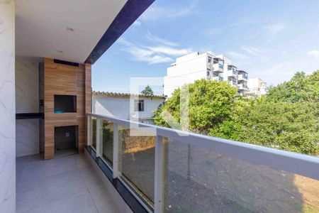 Varanda Gourmet de apartamento à venda com 2 quartos, 70m² em Recreio dos Bandeirantes, Rio de Janeiro