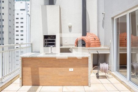 Área comum - Churrasqueira de apartamento à venda com 1 quarto, 42m² em Pompeia, São Paulo