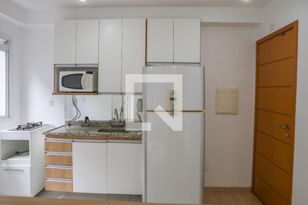 Cozinha de apartamento à venda com 1 quarto, 42m² em Pompeia, São Paulo