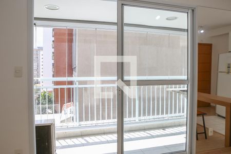 Vista da Sala de apartamento à venda com 1 quarto, 42m² em Pompeia, São Paulo