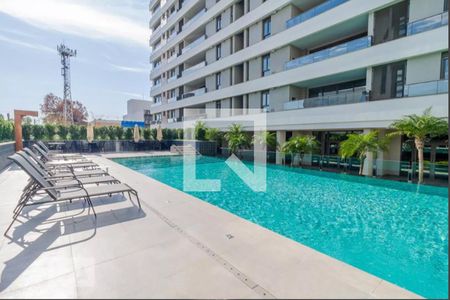Área comum - Piscina de apartamento à venda com 1 quarto, 41m² em Tristeza, Porto Alegre