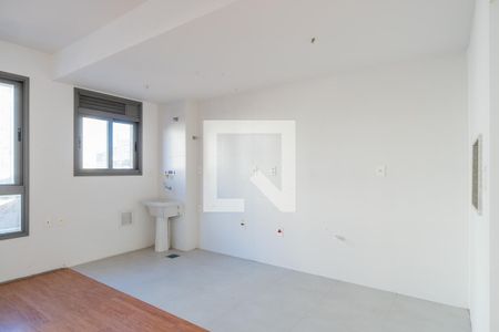 Cozinha de apartamento à venda com 1 quarto, 41m² em Tristeza, Porto Alegre