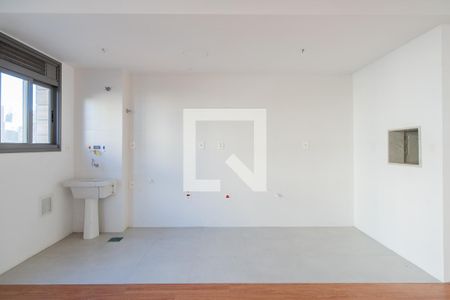 Cozinha de apartamento à venda com 1 quarto, 41m² em Tristeza, Porto Alegre