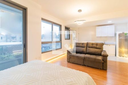 Sala/Quarto de apartamento à venda com 1 quarto, 41m² em Tristeza, Porto Alegre