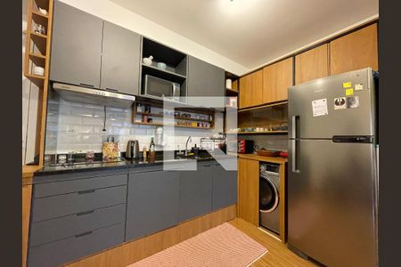 Sala/Cozinha de apartamento à venda com 1 quarto, 58m² em Pompeia, São Paulo