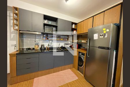 Sala/Cozinha de apartamento à venda com 1 quarto, 58m² em Pompeia, São Paulo