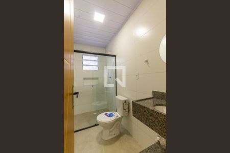 Banheiro de kitnet/studio para alugar com 1 quarto, 35m² em Vila Carrão, São Paulo