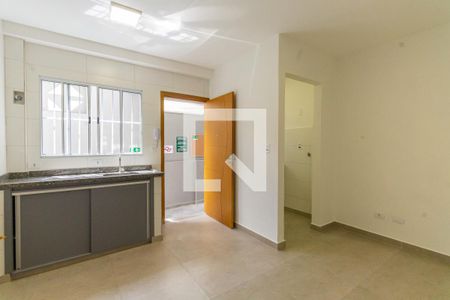 Sala/ Cozinha de kitnet/studio para alugar com 1 quarto, 35m² em Vila Carrão, São Paulo