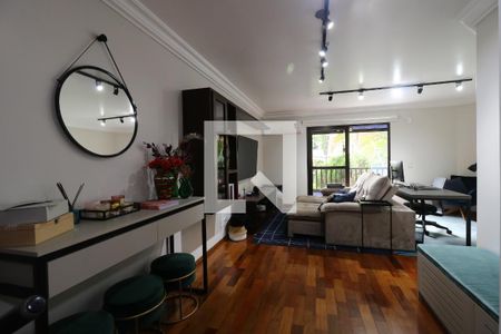 Sala de apartamento à venda com 2 quartos, 115m² em Jardim, Santo André