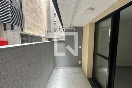 Varanda de apartamento à venda com 1 quarto, 38m² em Centro, Rio de Janeiro