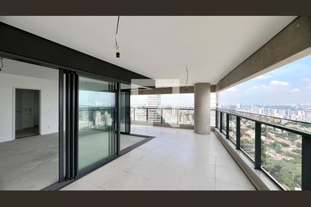 Varanda gourmet de apartamento para alugar com 4 quartos, 195m² em Sumarezinho, São Paulo