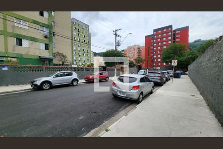 Área comum - Vista da Rua de apartamento para alugar com 2 quartos, 58m² em Saboó, Santos