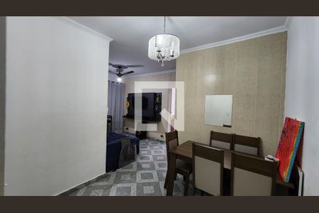 Sala de apartamento para alugar com 2 quartos, 58m² em Saboó, Santos