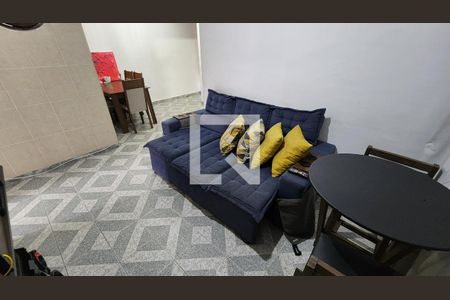 Sala de apartamento para alugar com 2 quartos, 58m² em Saboó, Santos