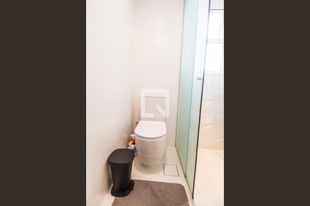 Banheiro da Suíte de apartamento à venda com 2 quartos, 101m² em Residencial Zero (tambore), Santana de Parnaíba