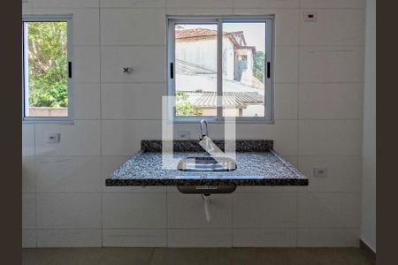 Sala/Cozinha de apartamento à venda com 2 quartos, 39m² em Vila Pereira Cerca, São Paulo
