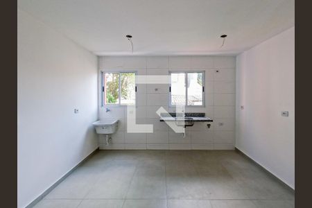Sala/Cozinha de apartamento à venda com 2 quartos, 39m² em Vila Pereira Cerca, São Paulo