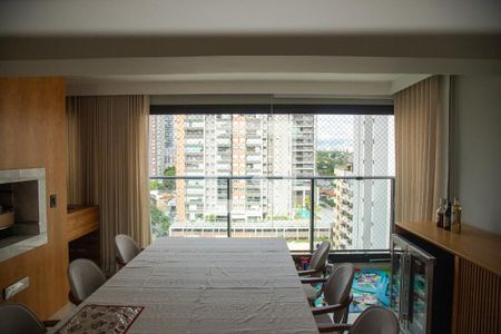 Sala de apartamento à venda com 3 quartos, 145m² em Jardim das Acacias, São Paulo
