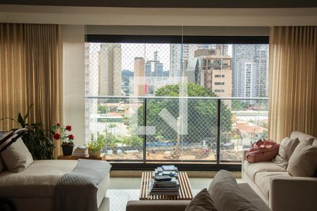 Sala de apartamento à venda com 3 quartos, 145m² em Jardim das Acacias, São Paulo