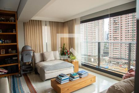 Sala de apartamento à venda com 3 quartos, 145m² em Jardim das Acacias, São Paulo