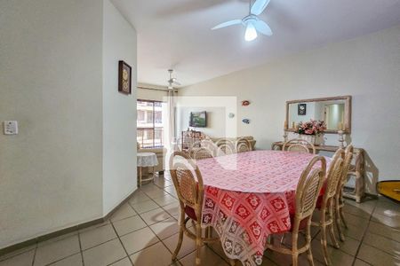 Sala de apartamento para alugar com 3 quartos, 132m² em Loteamento Joao Batista Juliao, Guarujá