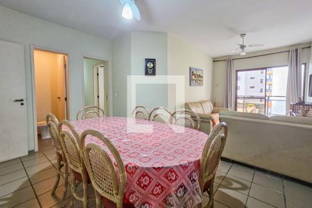 Sala de apartamento para alugar com 3 quartos, 132m² em Loteamento Joao Batista Juliao, Guarujá