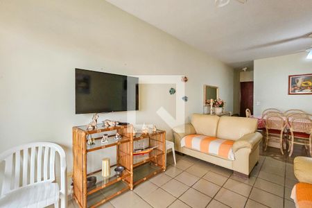 Sala de apartamento para alugar com 3 quartos, 132m² em Loteamento Joao Batista Juliao, Guarujá