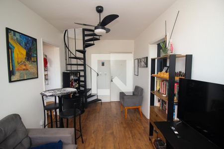 Sala de apartamento à venda com 2 quartos, 93m² em Farroupilha, Porto Alegre