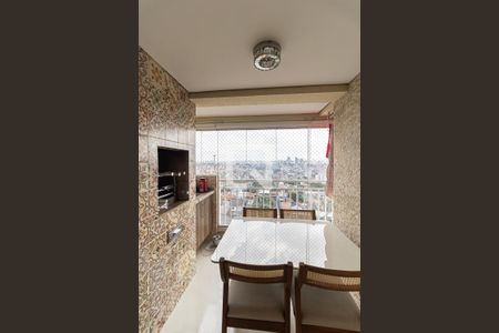 Varanda da Sala de apartamento para alugar com 3 quartos, 74m² em Vila das Merces, São Paulo