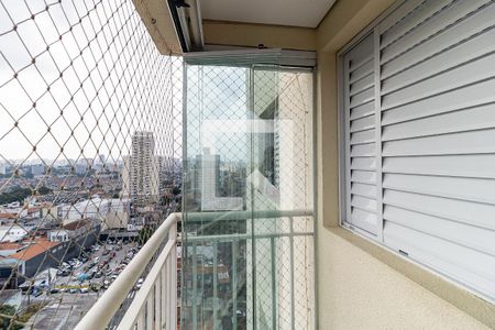 Varanda da Sala de apartamento para alugar com 3 quartos, 74m² em Vila das Merces, São Paulo