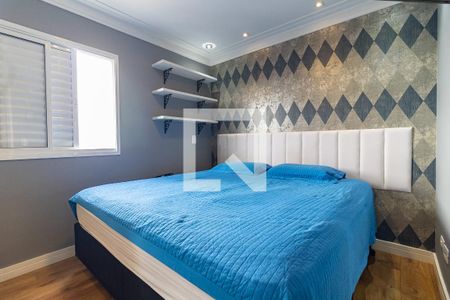Suíte de apartamento à venda com 3 quartos, 74m² em Vila das Merces, São Paulo