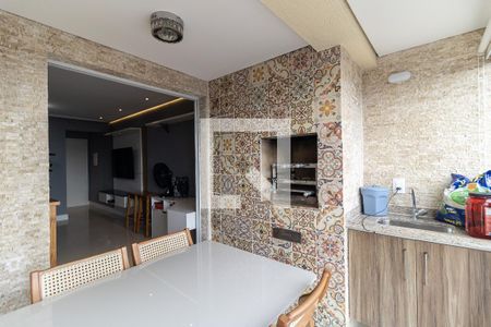 Varanda da Sala de apartamento para alugar com 3 quartos, 74m² em Vila das Merces, São Paulo