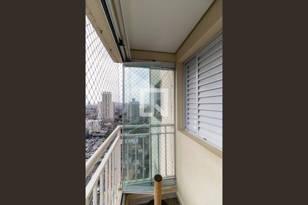 Varanda da Sala de apartamento para alugar com 3 quartos, 74m² em Vila das Merces, São Paulo