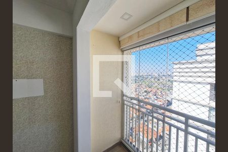 Varanda da Sala de apartamento à venda com 2 quartos, 47m² em Ponte Grande, Guarulhos
